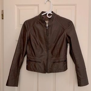Hei Hei cropped moto jacket